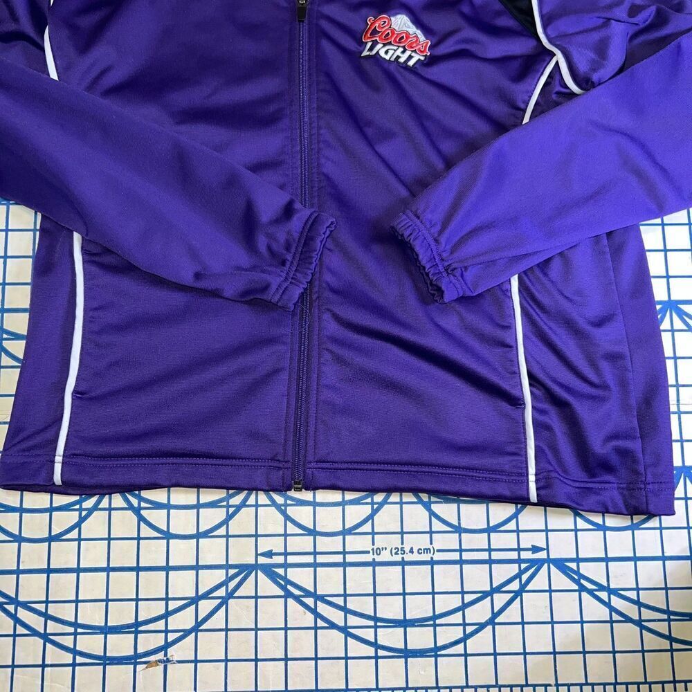 Coors Light Colorado Rockies Full Zip Sportswear Jacket Women's Size XL - Picture 6 of 10